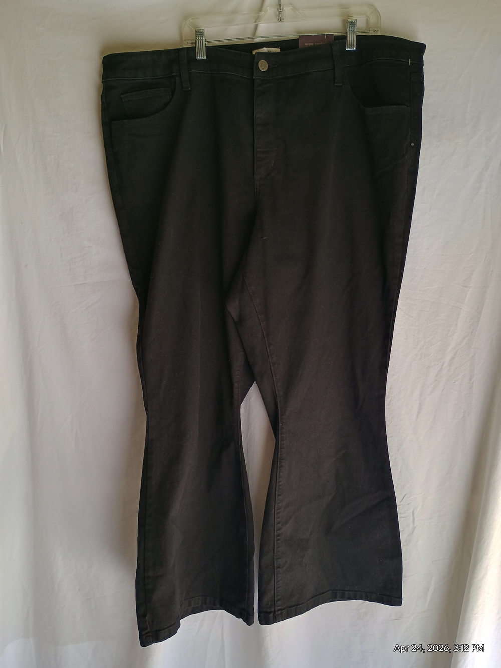 Ava & Viv Women's Black Boot Cut Jeans